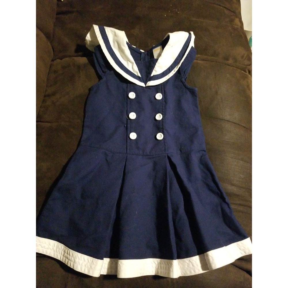Gymboree blooming nauticalβ sailer dress size 4